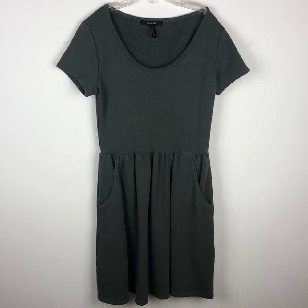 F21 Green Dress